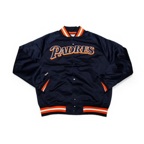 Mitchell & Ness Lightweight San Diego Padres Jacket Navy