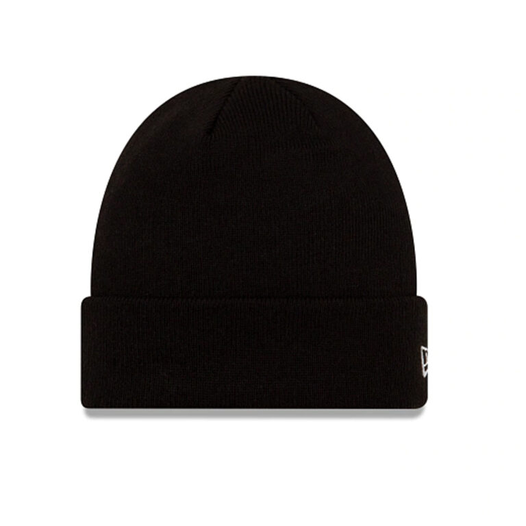 New Era Basic Blank Black Beanie Black)