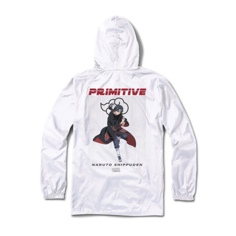 Primitive x Naruto Itachi Uchiha Jacket White Rear