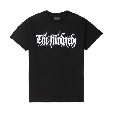 The Hundreds Dementor T-Shirt Black Front