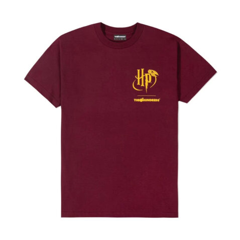 The Hundreds Hogwarts T-Shirt Burgundy Front