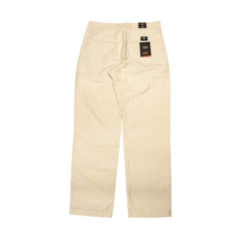 Vans Authentic Chino Glide Relaxed Tapered Pant Oatmeal Rear