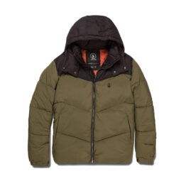 Volcom Goldsmooth Jacket Military Front