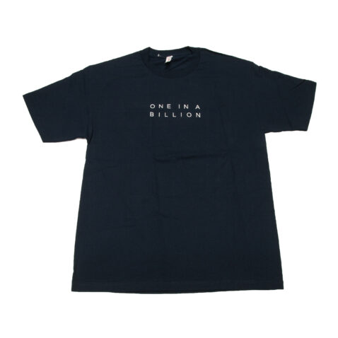 Billion Creation One In A Billion T-Shirt Navy Front