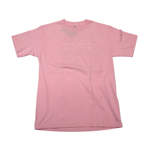 Billion Creation One In A Billion T-Shirt Pink Front