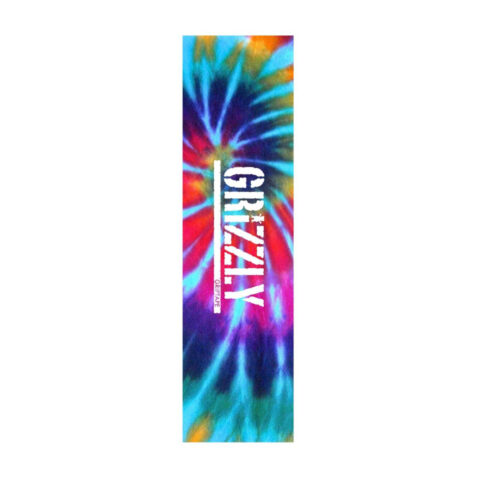 Grizzly Tie Dye Stampe Grip Blue Red