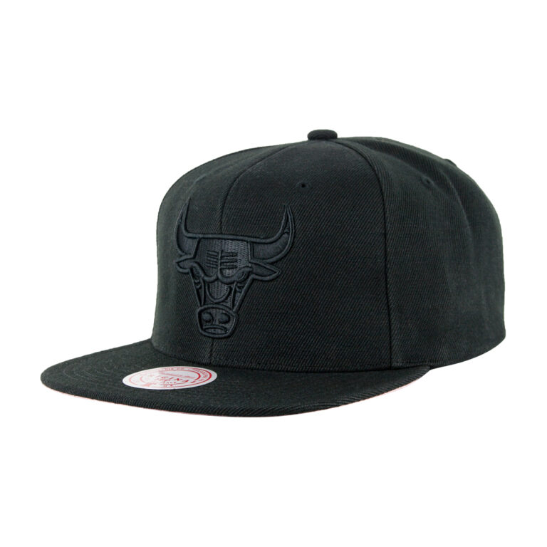 Mitchell Ness Chicago Bulls Pink Moon Snapback Hat Black Front Right Mitchell Ness Chicago Bulls Pink Moon Snapback Hat Black Front Right