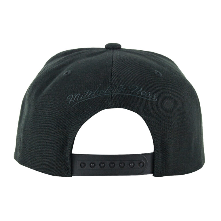 Mitchell Ness Los Angeles Lakers Pink Moon Snapback Hat Black Rear Mitchell Ness Los Angeles Lakers Pink Moon Snapback Hat Black Rear