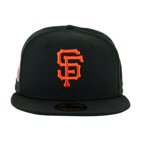 New Era 59Fifty San Francisco Giants Mexico Black Orange Fitted Hat Front