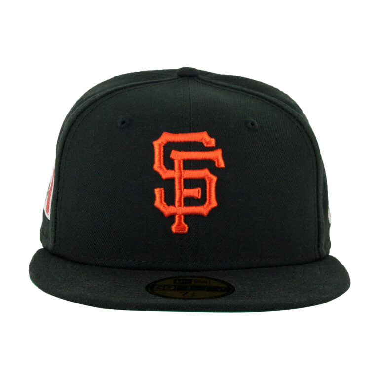 New Era 59Fifty San Francisco Giants Mexico Black Orange Fitted Hat Front New Era 59Fifty San Francisco Giants Mexico Black Orange Fitted Hat Front