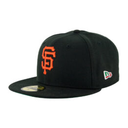 New Era 59Fifty San Francisco Giants Mexico Black Orange Fitted Hat