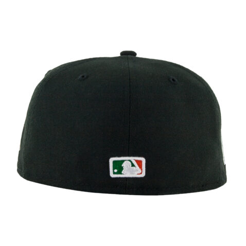 New Era 59Fifty San Francisco Giants Mexico Black Orange Fitted Hat Rear
