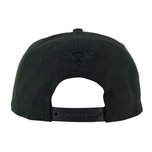 New Era 9Fifty Chicago Bulls Team Fire Snapback Hat Black 4