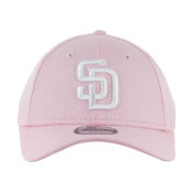 New Era 9Forty San Diego Padres Youth Hat Pink White