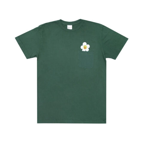 Ripndip Nerms Of A Feather Pocket T-Shirt Olive Front