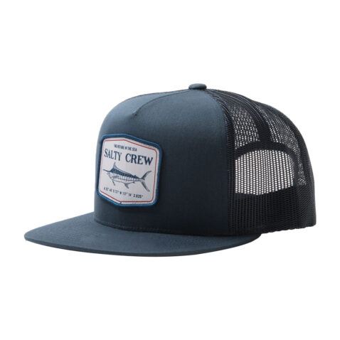 Salty Crew Stealth Trucker Hat Navy Front Right