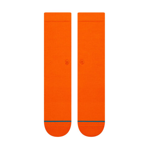 Stance Icon Crew Sock Orange 2