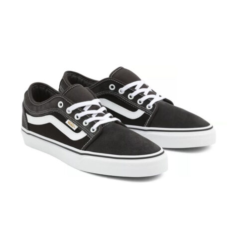 Vans Twill Chukka Low Sidestripe Raven Black 1