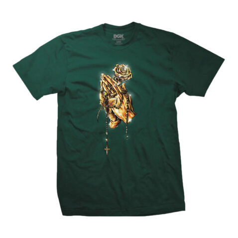 DGK Golden Blessings Short Sleeve T-Shirt Forest Green