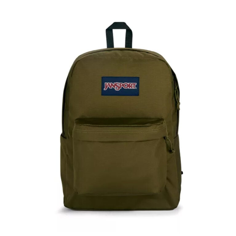 JanSport Superbreak Plus Back Pack Army Green 1