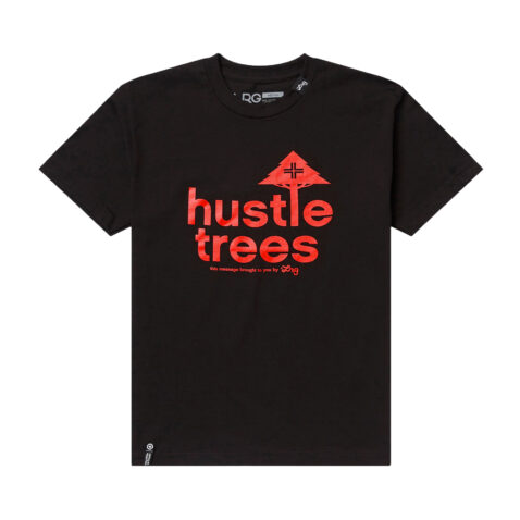 LRG Hustle Trees Short Sleeve T-Shirt Black Red LRG Hustle Trees Short Sleeve T-Shirt Black Red