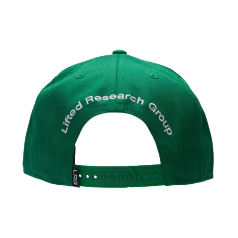 LRG Legacy Tree Snapback Hat Green White 2