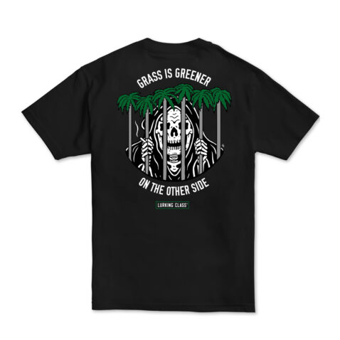 Lurking Class Grass Is Greener T-Shirt Black Back