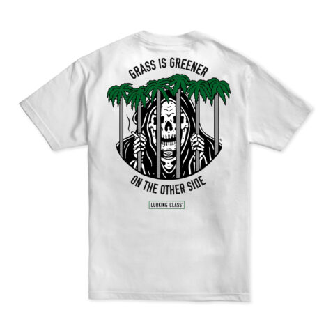 Lurking Class Grass Is Greener T-Shirt White Back