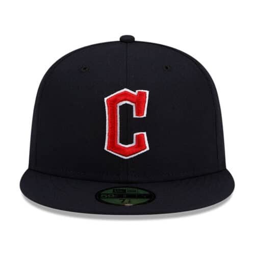 New Era 59Fifty Cleveland Guardians Road Fitted Hat Dark Navy 2