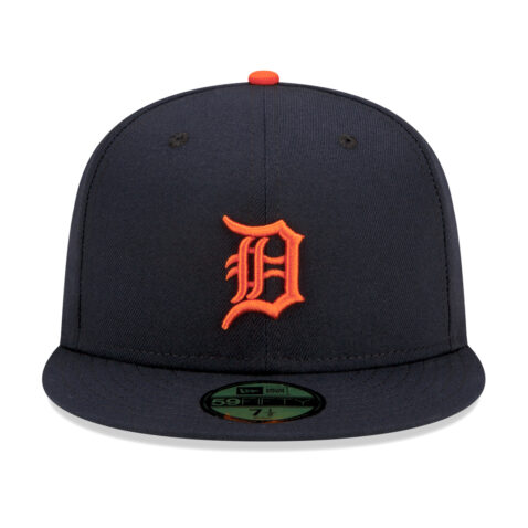 New Era 59Fifty Detroit Tigers Road AC Fitted Hat Dark Navy 3
