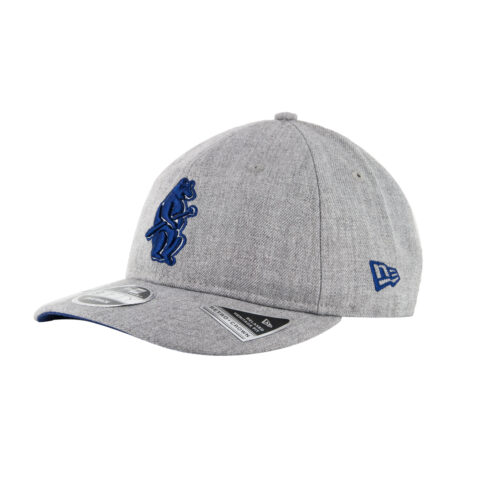 New Era 9Forty Heathered Team Retro Chicago Cubs 1914 Cooperstown Heather Grey 2