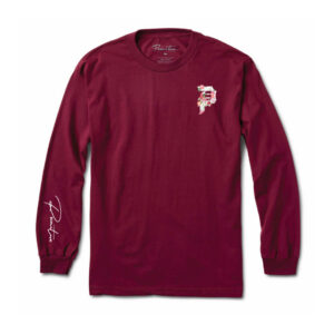 Primitive Dirty P Eden Long Sleeve T-Shirt Burgundy