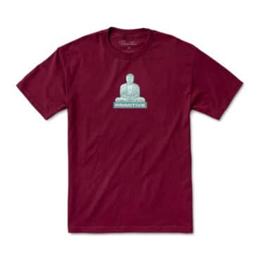Primitive Zen T-Shirt Burgundy