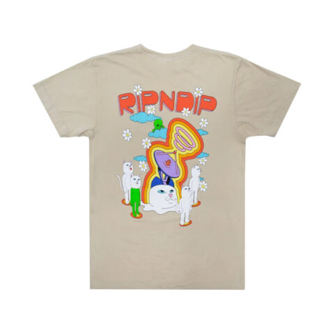 Rip N Dip Stellar Short Sleeve T-Shirt Tan 2