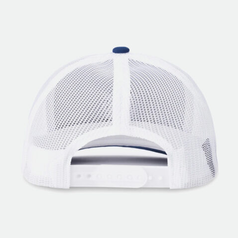 Brixton Alpha Block X C MP Mesh Snapback Hat Mountain Back