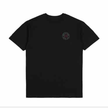 Brixton Crest II Short Sleeve T-Shirt Black Red