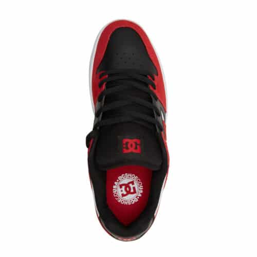 DC Shoes Manteca 4 Skate Red Black White Above