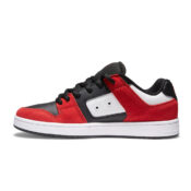 DC Shoes Manteca 4 Skate Red Black White Left