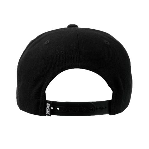 DGK Breaker Snapback Hat Black Rear (2)