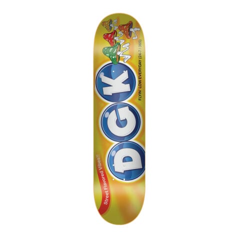 DGK Drops Deck Yellow