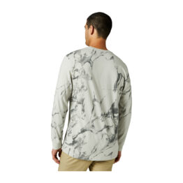 FOX Karrera Long Sleeve Premium T-Shirt Light Grey
