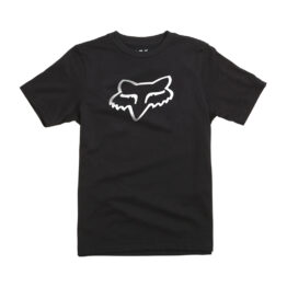 FOX Legacy Fox Head Short Sleeve T-Shirt Black White SP22