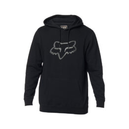 FOX Legacy Pullover Fleece Hooded Sweatshirt Black Black