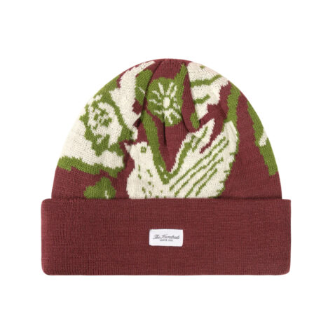 Hundreds Colibri Beanie Burgundy Front