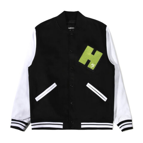 Hundreds Thump Jacket Black Front