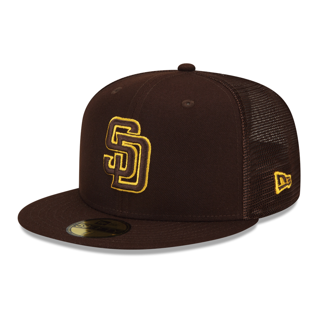 New Era 59Fifty San Diego Padres Spring Training 2022 On Field Fitted Hat Burnt Wood Brown New Era 59Fifty San Deigo Padres ST 2022 Fitted Hat Burnt Wood Brown 1