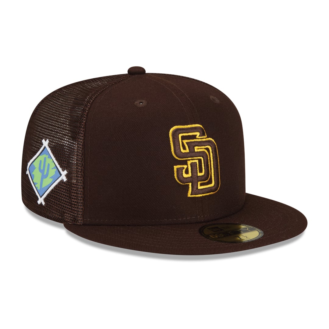 New Era 59Fifty San Diego Padres Spring Training 2022 On Field Fitted Hat Burnt Wood Brown New Era 59Fifty San Deigo Padres ST 2022 Fitted Hat Burnt Wood Brown 2