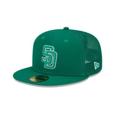New Era 59Fifty San Diego Padres St Patricks Day 2022 Fitted Hat Kelly Green 1
