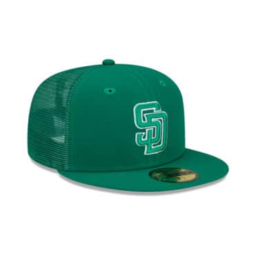 New Era 59Fifty San Diego Padres St Patricks Day 2022 Fitted Hat Kelly Green