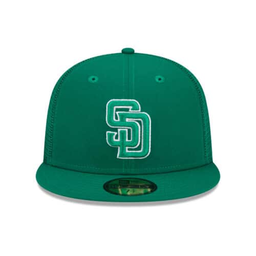 New Era 59Fifty San Diego Padres St Patricks Day 2022 Fitted Hat Kelly Green 3